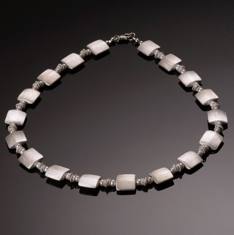signature white pearl necklace
